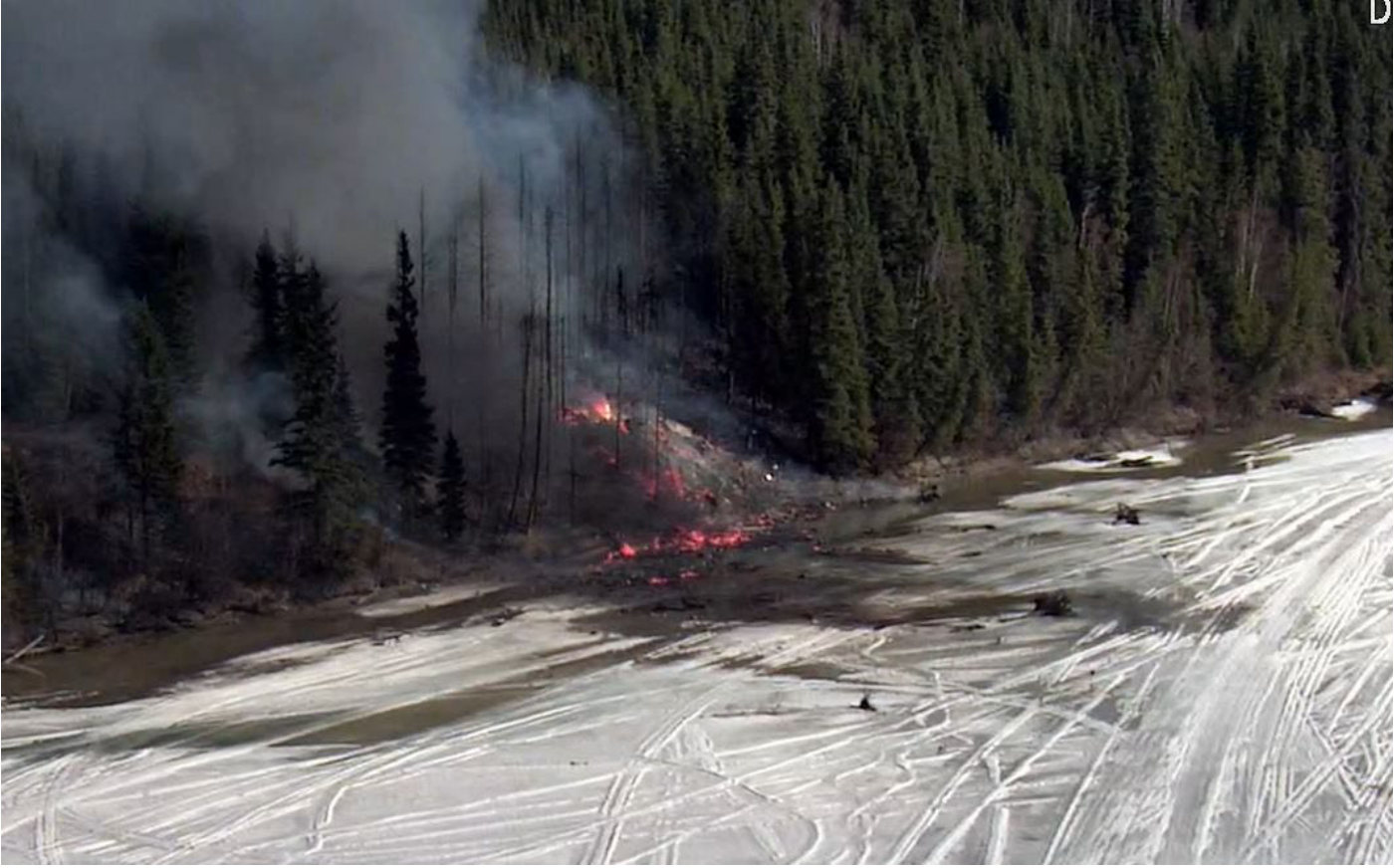 Photograph <built-in method index of str object at 0x7fdee1e54530>, from the NTSB investigation of Douglas C54D accident near Fairbanks, Alaska, April 23, 2024