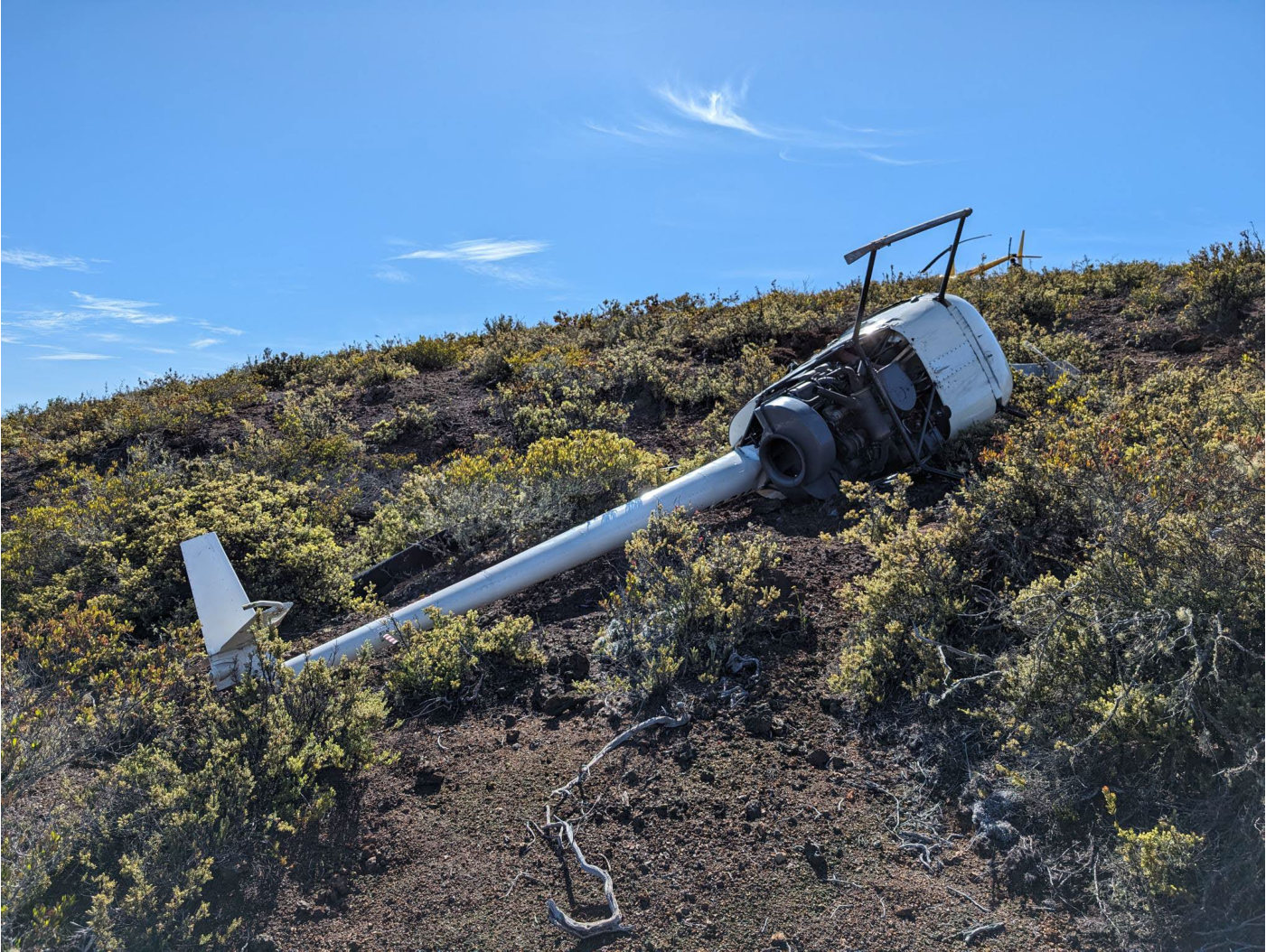 Photograph <built-in method index of str object at 0x7fdee1fdb2d0>, from the NTSB investigation of Robinson Helicopter R22 BETA accident near Kailua-Kona, Hawaii, May 30, 2024