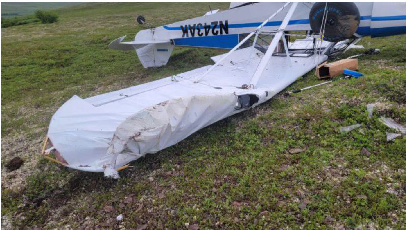 Photograph <built-in method index of str object at 0x7fdef902b370>, from the NTSB investigation of Piper PA-18-150 accident near Koliganek, Alaska, July 9, 2024