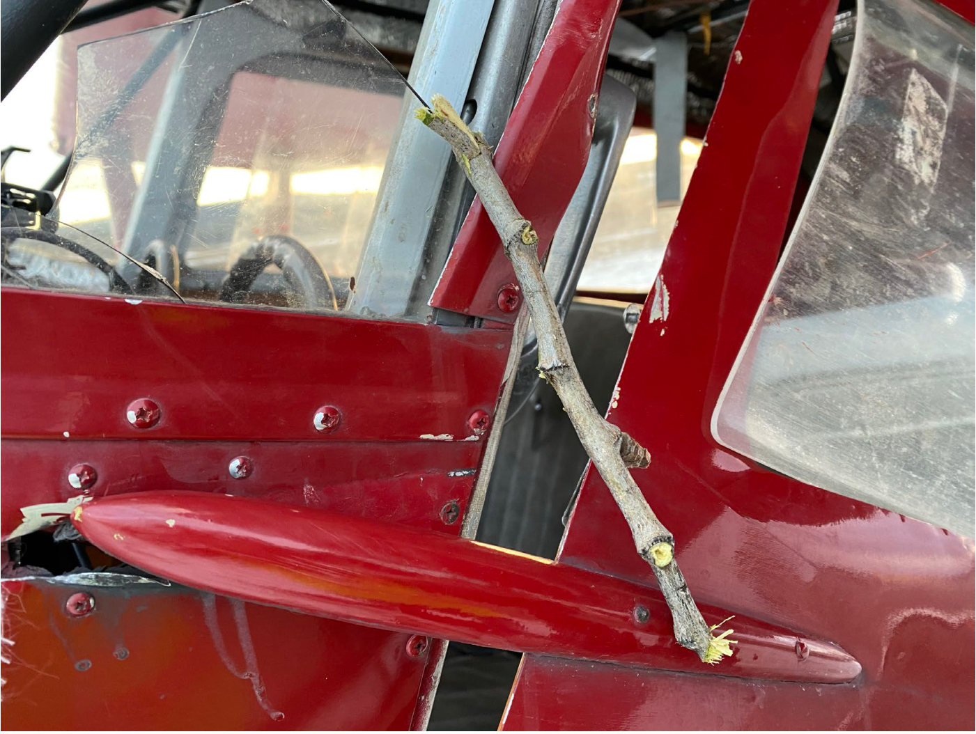 Photograph <built-in method index of str object at 0x7fdee1e43140>, from the NTSB investigation of Stinson 108 accident near North Pole, Alaska, April 25, 2025