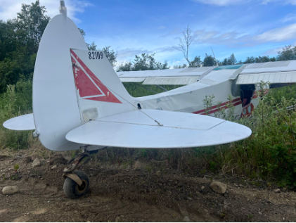 Photograph 1 – Image of accident airplane, from the NTSB investigation of Piper PA-18-150 accident near Dillingham, Alaska, July 12, 2025