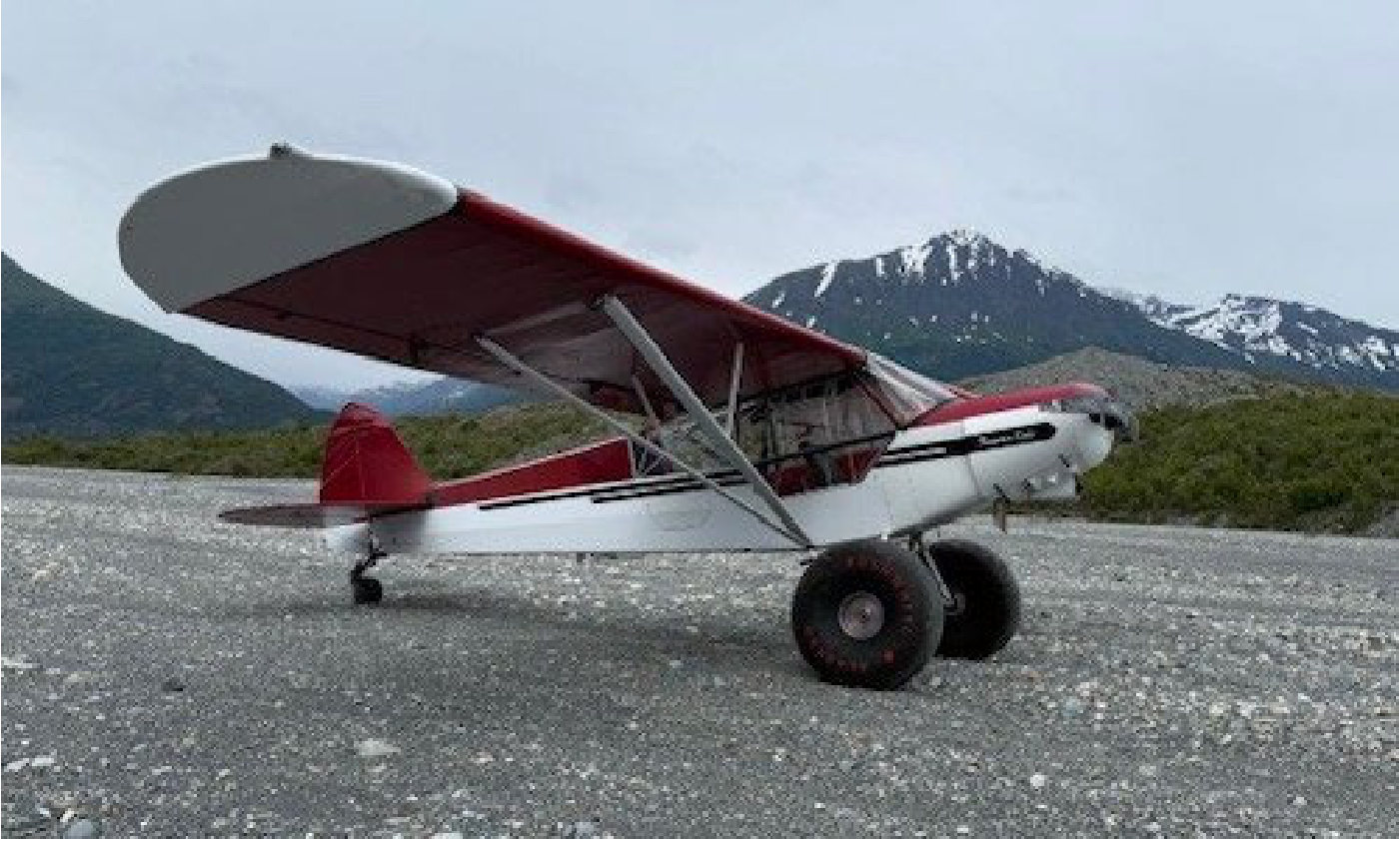 Photograph <built-in method index of str object at 0x7fdee1ebbb90>, from the NTSB investigation of Piper PA-18-135 accident near Palmer, Alaska, July 11, 2025