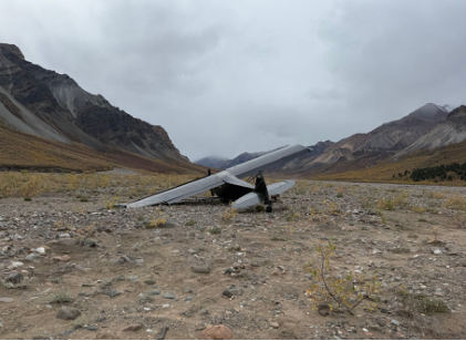 Photograph 1 – Accident airplane, from the NTSB investigation of Amateur-built SMITH SUPER CUB accident near Chisana, Alaska, September 8, 2025