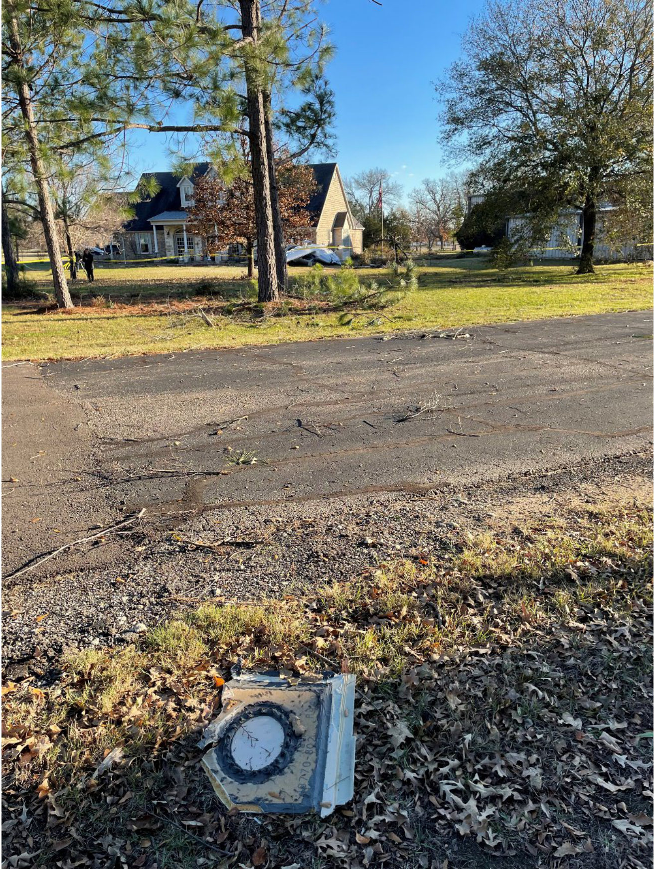 Photograph <built-in method index of str object at 0x7fdee1e557a0>, from the NTSB investigation of Cirrus Design CORP SR22 accident near Canton, Texas, December 27, 2023