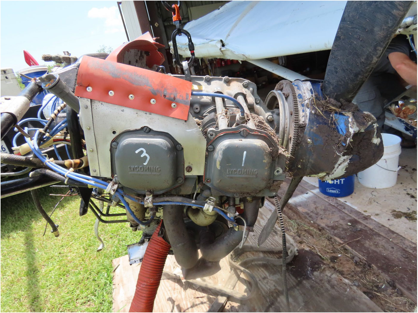 Photograph <built-in method index of str object at 0x7fdee1e42240>, from the NTSB investigation of Cessna 172F accident near Brazoria, Texas, August 6, 2024