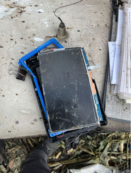 Photograph 3 – AV8OR personal electronic device, from the NTSB investigation of Piper PA-28-140 accident near Wayne, Nebraska, August 26, 2024