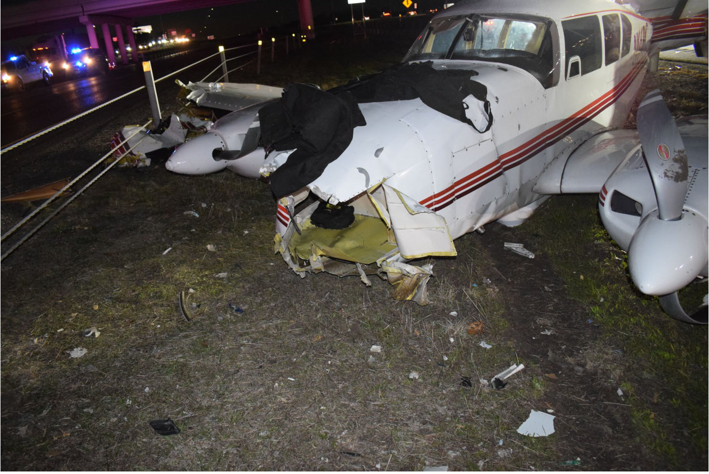 Photograph <built-in method index of str object at 0x7fdee1e56ab0>, from the NTSB investigation of Piper PA-23-250 accident near Forney, Texas, December 18, 2023
