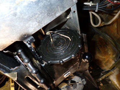 Photograph 3 – Rudder Trim Indicator, from the NTSB investigation of Cessna 182P accident near Charleston, Mississippi, February 20, 2024
