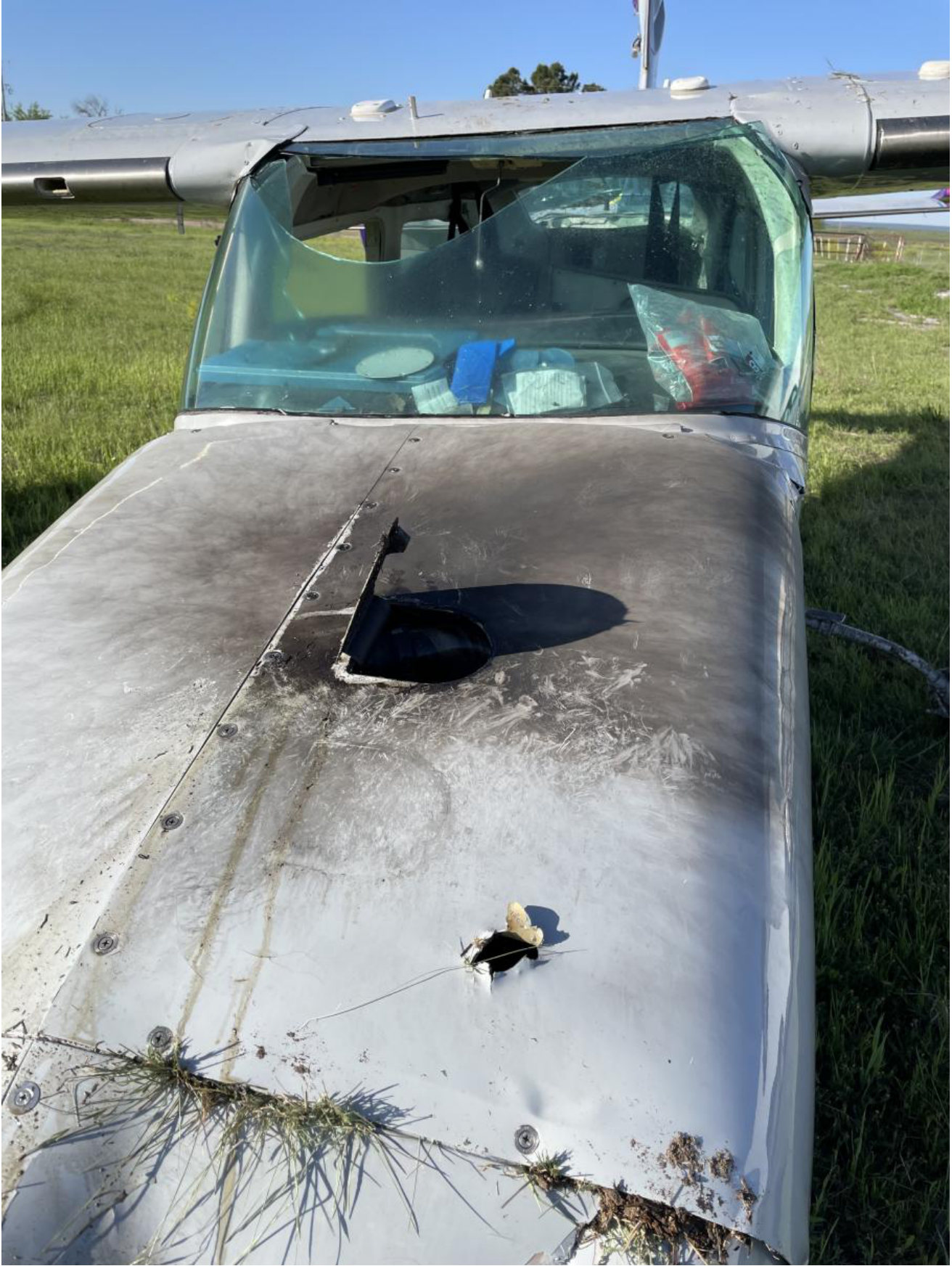 Photograph <built-in method index of str object at 0x7fdee1e3aab0>, from the NTSB investigation of Cessna T210 accident near San Saba, Texas, March 25, 2024
