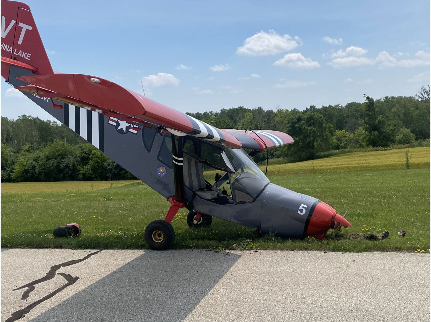 Photograph <built-in method index of str object at 0x7fdee1e1a6a0>, from the NTSB investigation of Amateur-built CH 750 CRUISER accident near East Troy, Wisconsin, June 19, 2024