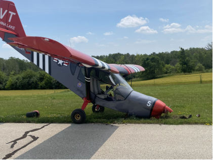 Photog rap h 1 – Airp lane rig ht sid e (Courte sy of the p ilot), from the NTSB investigation of Amateur-built CH 750 CRUISER accident near East Troy, Wisconsin, June 19, 2024