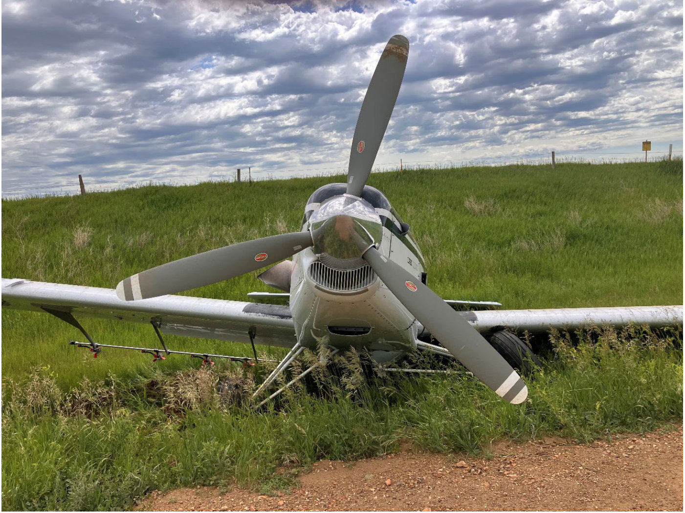Photograph <built-in method index of str object at 0x7fdef902b280>, from the NTSB investigation of Thrush Aircraft INC S2R accident near Hebron, North Dakota, June 17, 2024
