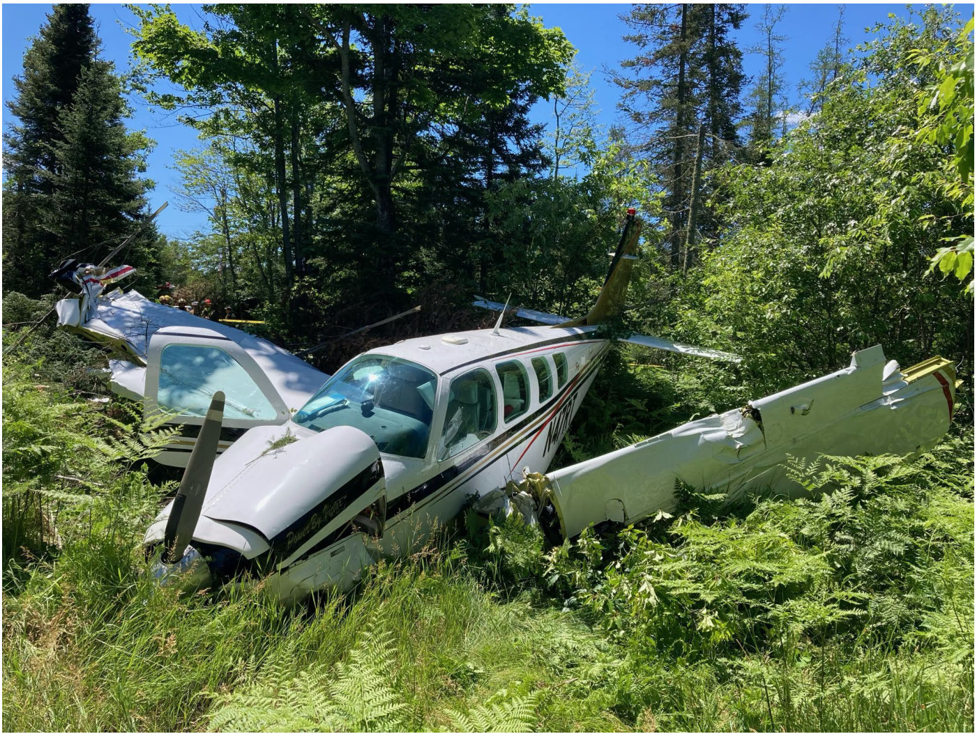 Photograph <built-in method index of str object at 0x7fdee1e56830>, from the NTSB investigation of Raytheon Aircraft Company A36 accident near Land O' Lakes, Wisconsin, June 30, 2024
