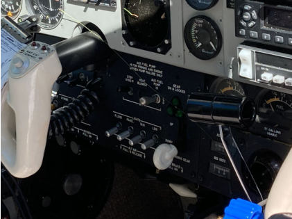 Photograph 2 – Auxiliary Fuel Pump, from the NTSB investigation of Raytheon Aircraft Company A36 accident near Land O' Lakes, Wisconsin, June 30, 2024