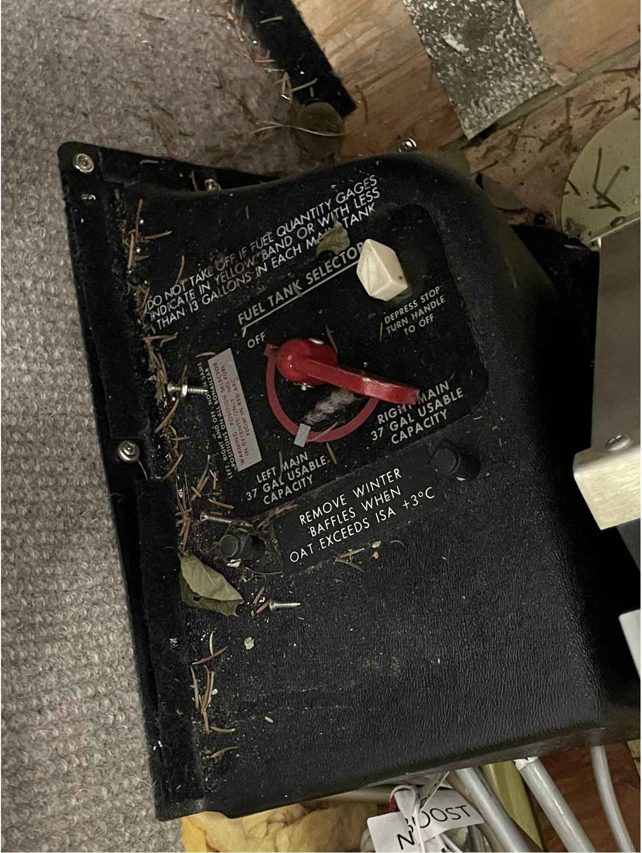 Photograph <built-in method index of str object at 0x7fdee1e568d0>, from the NTSB investigation of Raytheon Aircraft Company A36 accident near Land O' Lakes, Wisconsin, June 30, 2024