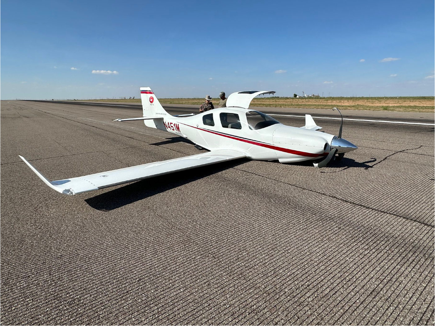 Photograph <built-in method index of str object at 0x7fdef902bd20>, from the NTSB investigation of American Air Racing INC LANCAIR IVP accident near Midland, Texas, June 29, 2024