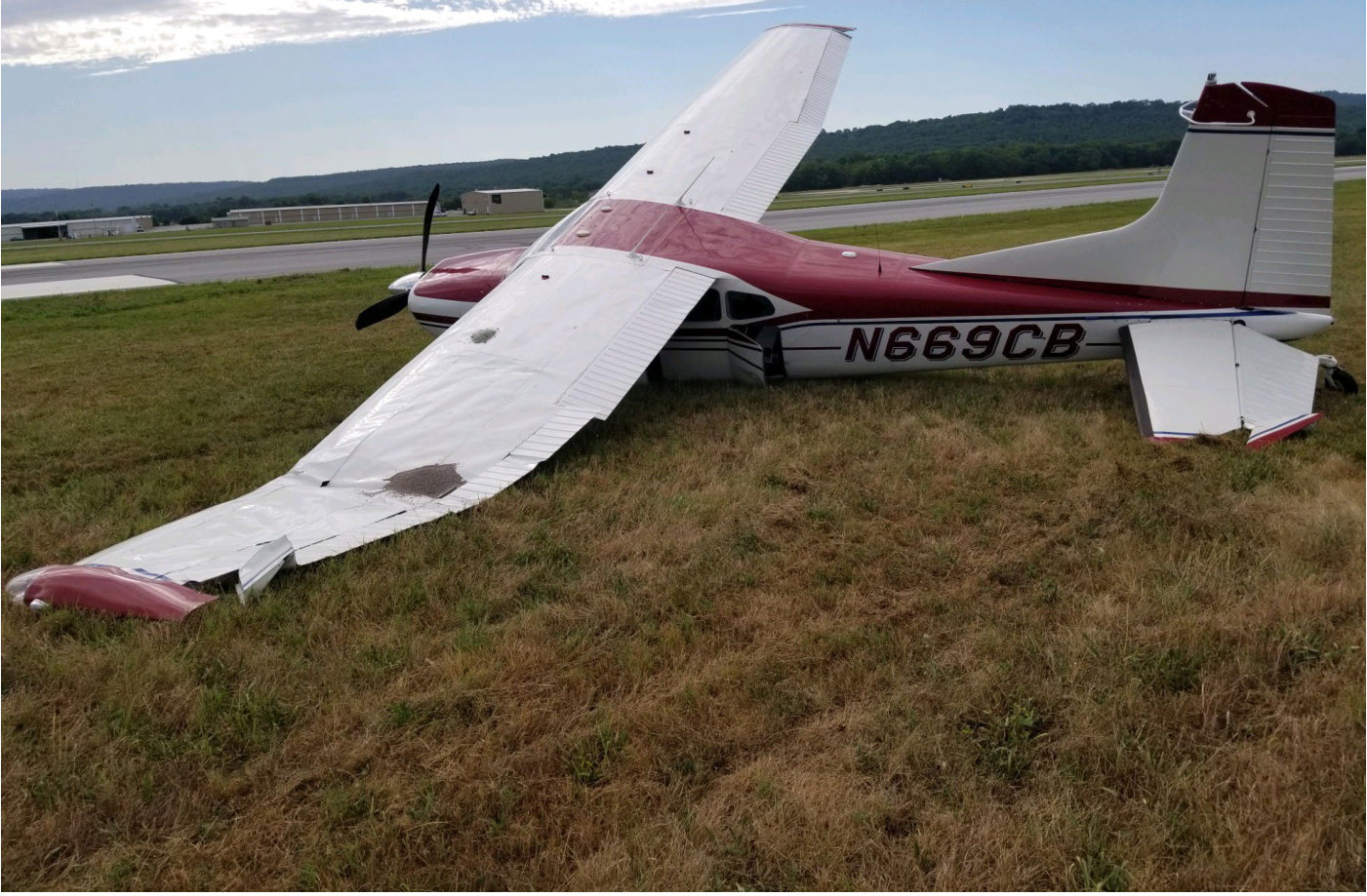 Photograph <built-in method index of str object at 0x7fdee1e3ba00>, from the NTSB investigation of Cessna 180 accident near Fayetteville, Arkansas, July 4, 2024