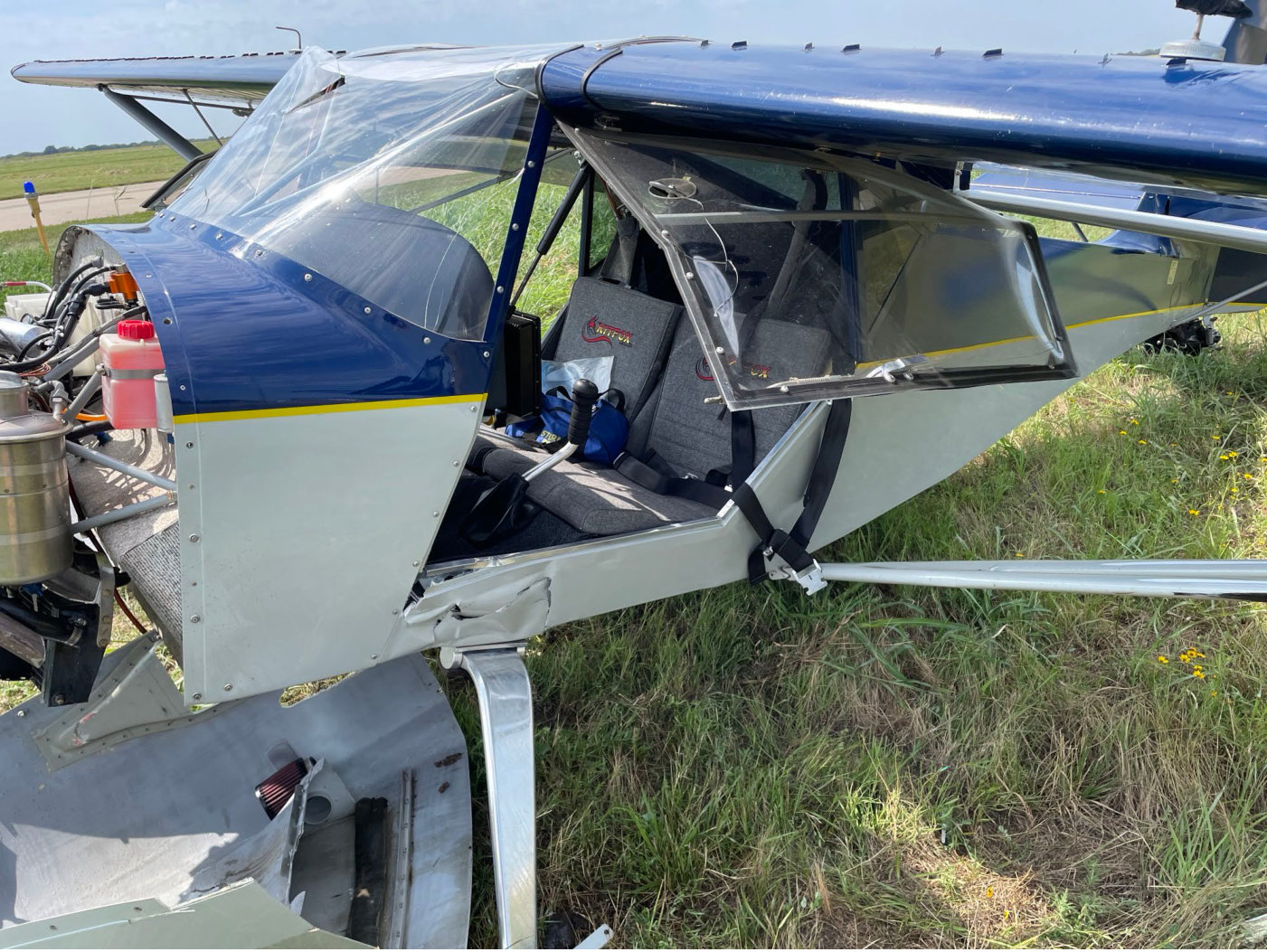 Photograph <built-in method index of str object at 0x7fdee1e70e40>, from the NTSB investigation of Amateur-built KITFOX accident near Hackney, Kansas, July 12, 2024