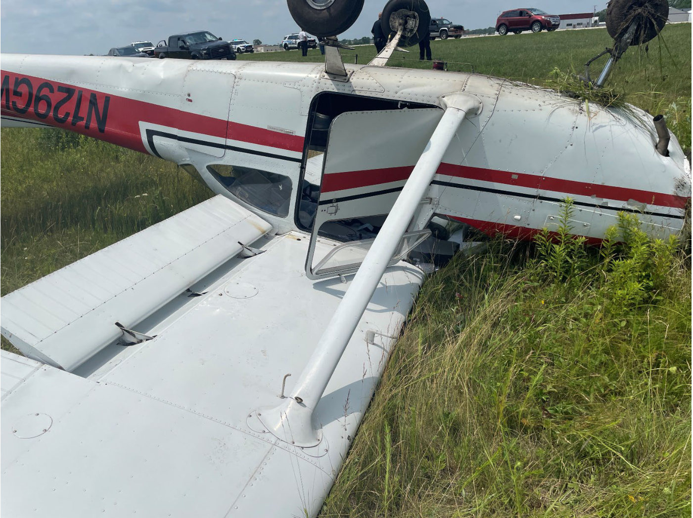 Photograph <built-in method index of str object at 0x7fdee1e38530>, from the NTSB investigation of Cessna 172G accident near West Bend, Wisconsin, July 13, 2024
