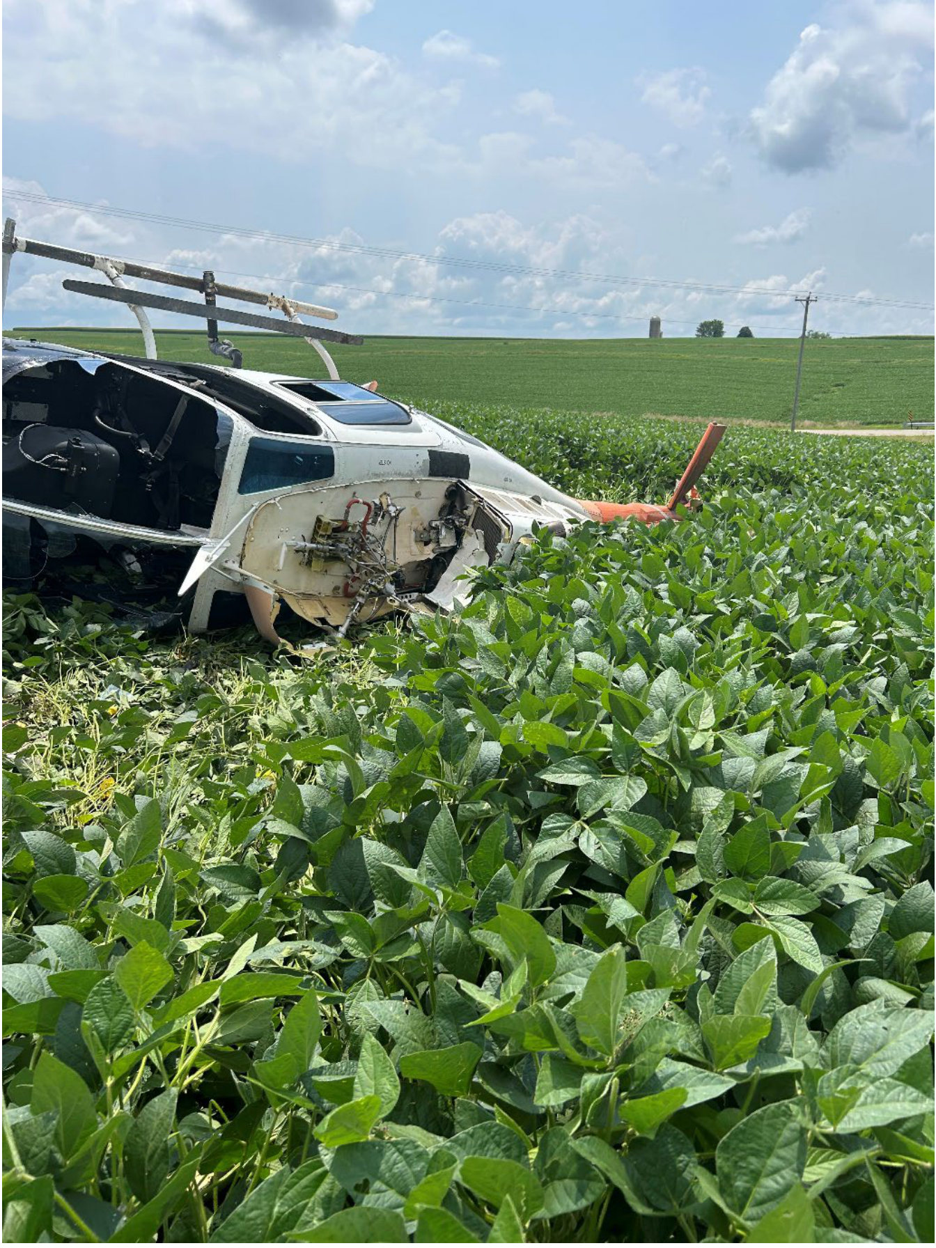 Photograph <built-in method index of str object at 0x7fdef902bc30>, from the NTSB investigation of Bell 206B accident near Cuba City, Wisconsin, July 21, 2024