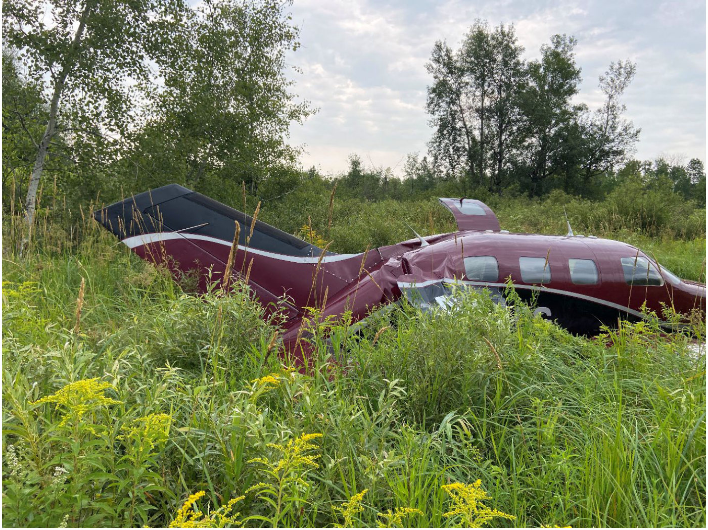Photograph <built-in method index of str object at 0x7fdee1e73780>, from the NTSB investigation of Piper PA46 accident near Radisson, Wisconsin, July 28, 2024