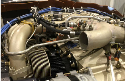 Photograph 3: Photo Prior to Engine/Alternator Removal, from the NTSB investigation of Cirrus Design CORP SR22T incident near Tulsa, Oklahoma, August 3, 2024