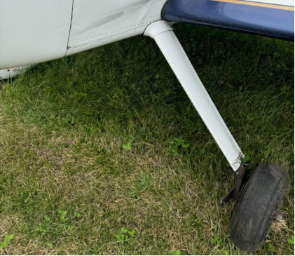 Photograph 1 – Damage to Airplane, from the NTSB investigation of Rans RV8 accident near Morris, Illinois, August 10, 2024