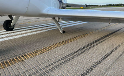 Photograph 1 – Airplane on Runway, from the NTSB investigation of Amateur-built VM1 accident near Oshkosh, Wisconsin, August 27, 2024