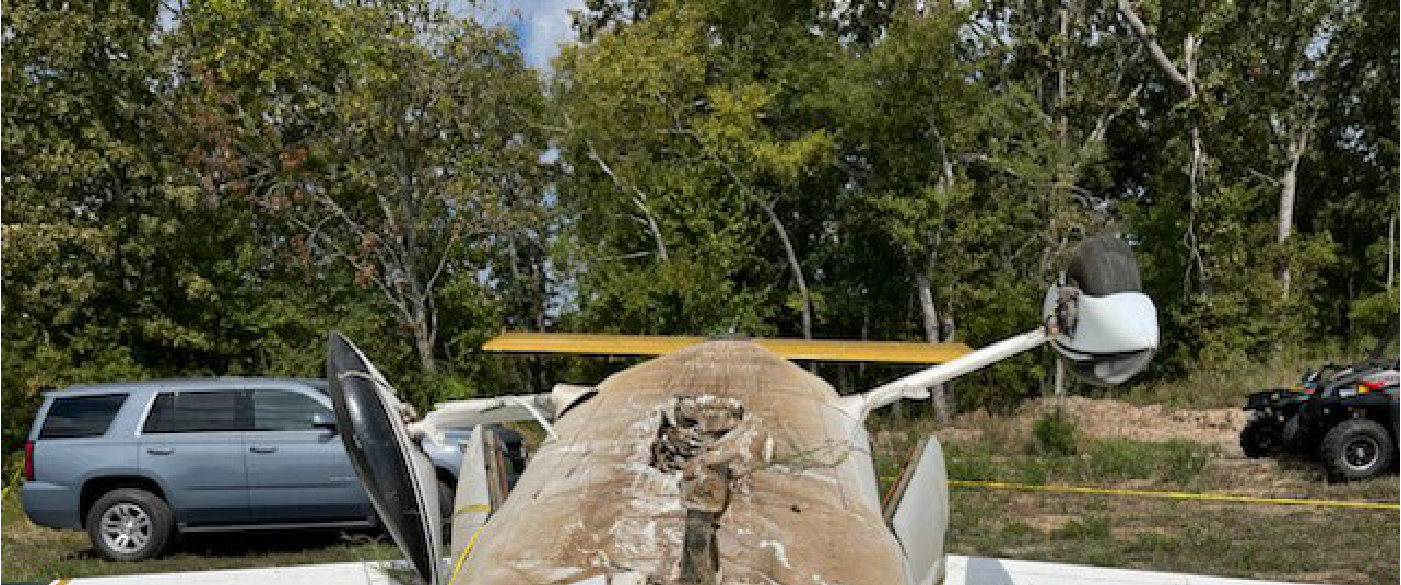 Photograph <built-in method index of str object at 0x7fdee1e19610>, from the NTSB investigation of Cessna 177B accident near Shell Knob, Missouri, September 1, 2024