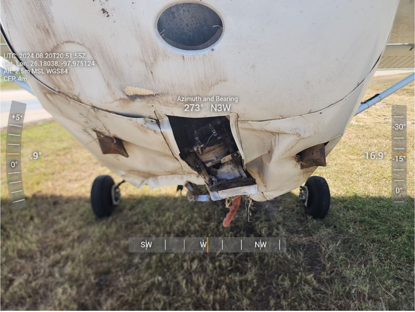 Photograph <built-in method index of str object at 0x7fdee1e1b730>, from the NTSB investigation of Cessna 172 accident near Weslaco, Texas, August 20, 2024