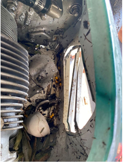 Photograph 4 – Rod End Cap, from the NTSB investigation of Cessna 170A accident near Marshall, Indiana, September 11, 2024