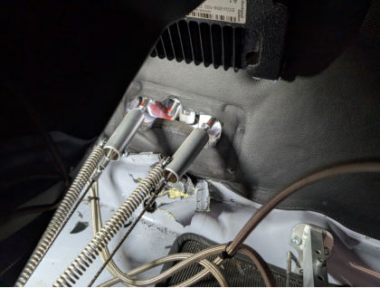 Photograph 3 – Composite damage, from the NTSB investigation of Pipistrel Italia S R L VIRUS SW accident near Boulder, Colorado, September 19, 2024