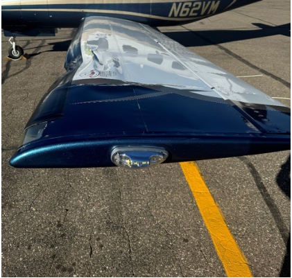 Photograph 1 – Accident Damage, from the NTSB investigation of Piper PA-46-310P accident near Eden Prairie, Minnesota, September 27, 2024