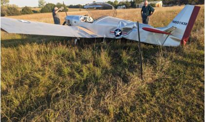 Photograph 1 – Accident Airplane, from the NTSB investigation of Amateur-built 601 accident near Augusta, Kansas, October 9, 2024