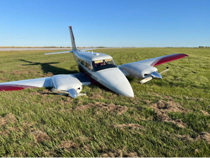 Photog rap h 1 – Accide nt site (Courte sy of accid e nt pilot), from the NTSB investigation of Piper PA-30 accident near New Orleans, Louisiana, October 16, 2024