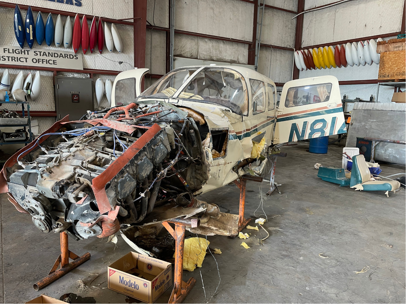 Photograph <built-in method index of str object at 0x7fdee1fdba00>, from the NTSB investigation of Piper PA-32R-301 accident near Van, Texas, October 17, 2024