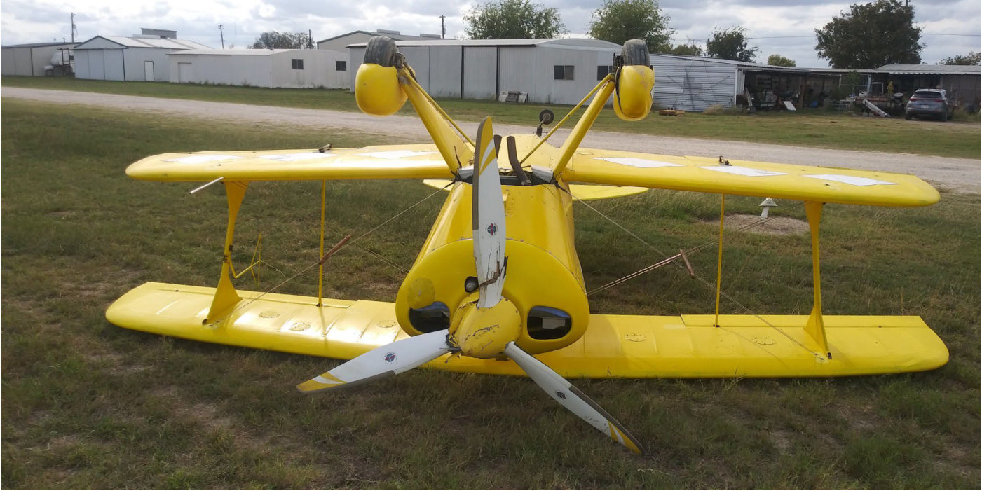 Photograph <built-in method index of str object at 0x7fdee1e41b10>, from the NTSB investigation of Pitts S1E accident near Seguin, Texas, November 17, 2024