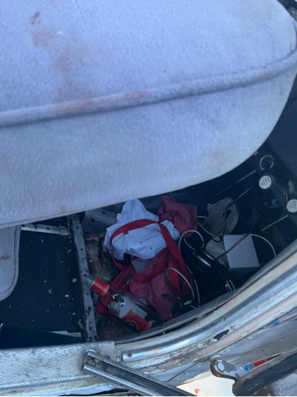 Photograph 4 – Inside Accident Airplane, from the NTSB investigation of Piper PA-28-140 accident near Camdenton, Missouri, November 24, 2024