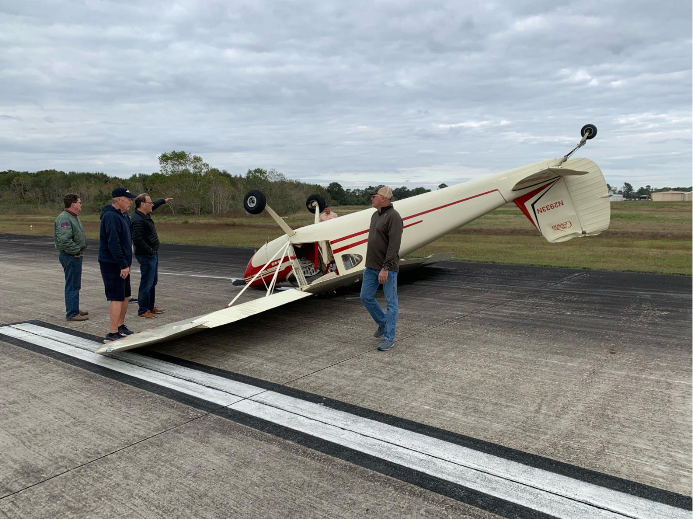 Photograph <built-in method index of str object at 0x7fdef902b5a0>, from the NTSB investigation of Cessna 140 accident near Pearland, Texas, November 30, 2024