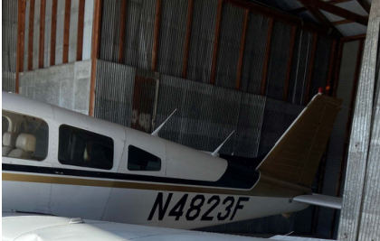 Photograph 1 – Accident Airplane, from the NTSB investigation of Piper PA-28R-200 accident near Crystal, Minnesota, December 12, 2024
