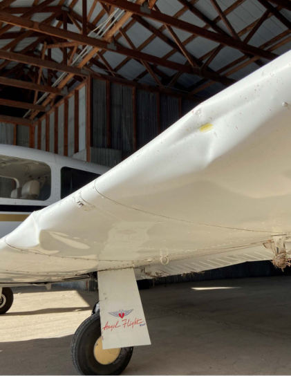 Photograph 2 – Left Wing Substantial Damage, from the NTSB investigation of Piper PA-28R-200 accident near Crystal, Minnesota, December 12, 2024