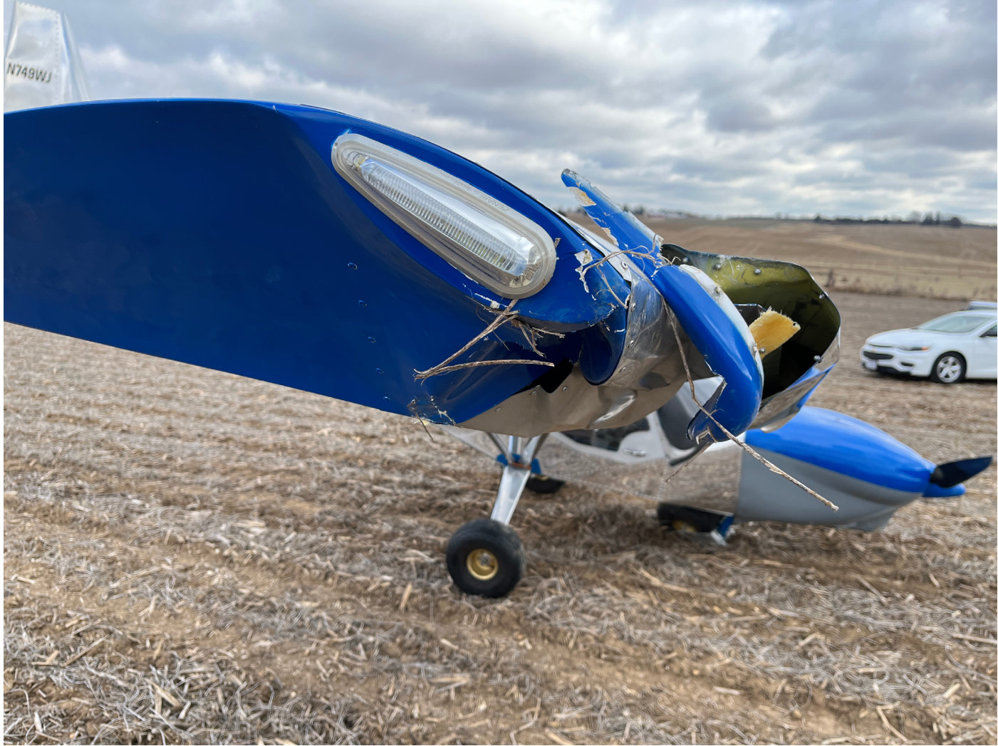 Photograph <built-in method index of str object at 0x7fdee1e73820>, from the NTSB investigation of Amateur-built STOL CH750 accident near Byron, Illinois, January 15, 2025