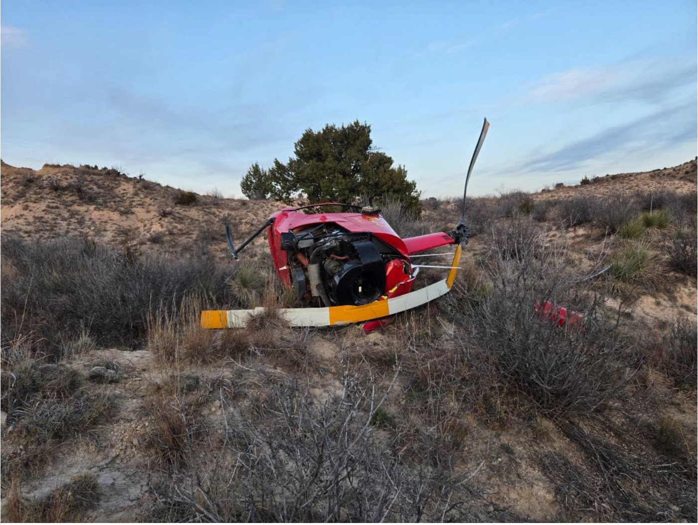 Photograph <built-in method index of str object at 0x7fdee1e400d0>, from the NTSB investigation of Robinson Helicopter R22 BETA accident near Spearman, Texas, February 7, 2025
