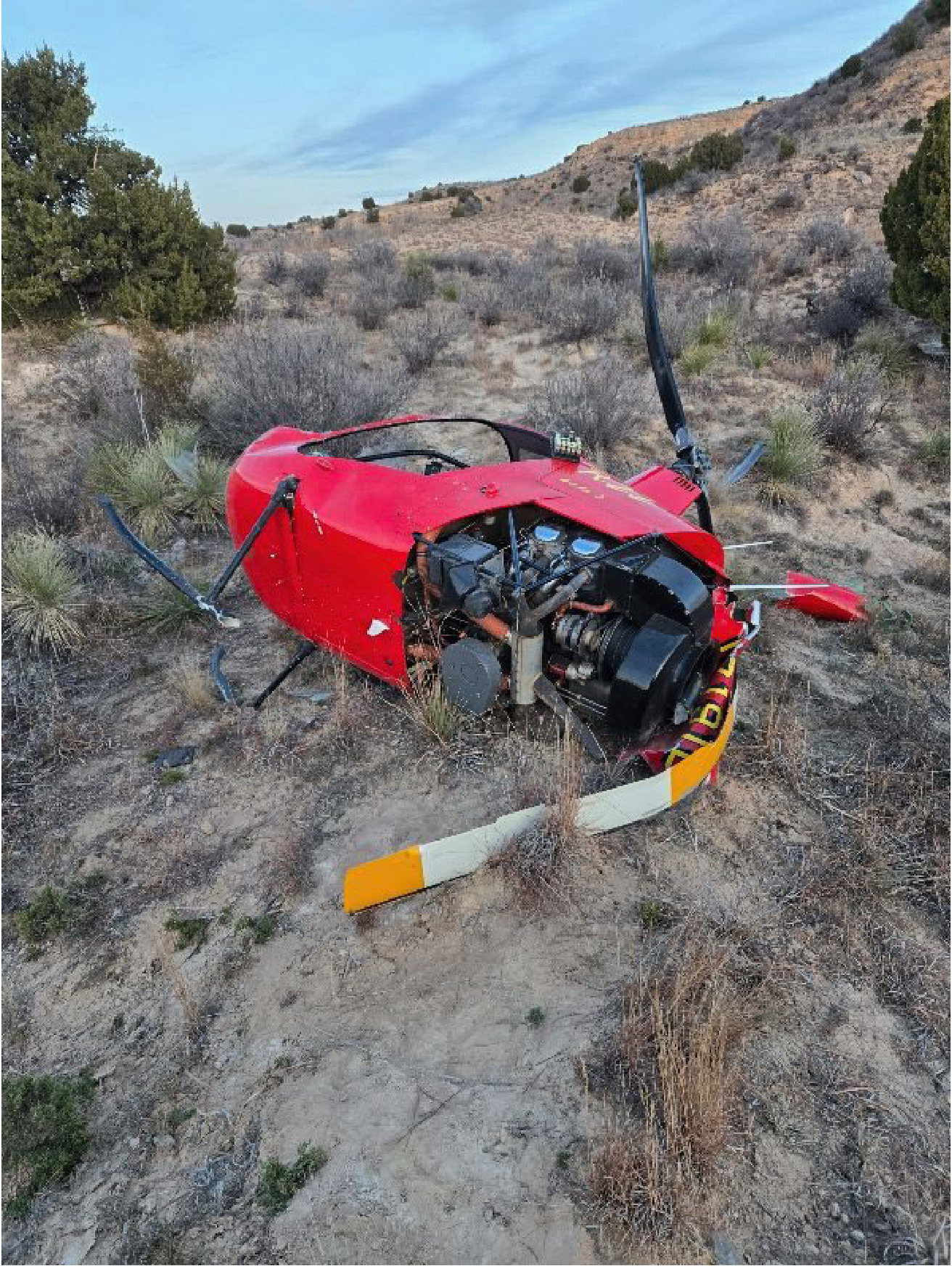 Photograph <built-in method index of str object at 0x7fdee1e1aa60>, from the NTSB investigation of Robinson Helicopter R22 BETA accident near Spearman, Texas, February 7, 2025