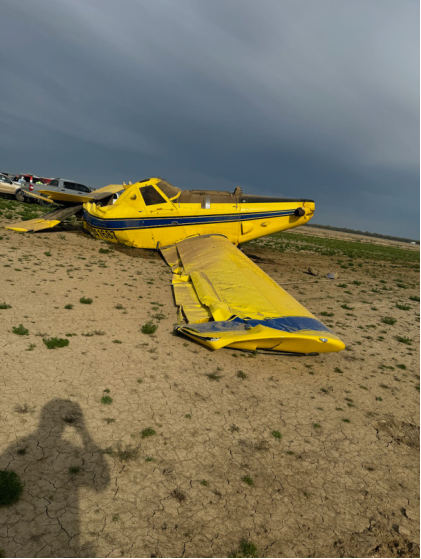 Photograph 1 – Accident airplane, from the NTSB investigation of Air Tractor INC AT-802A accident near Cash, Arkansas, March 28, 2025