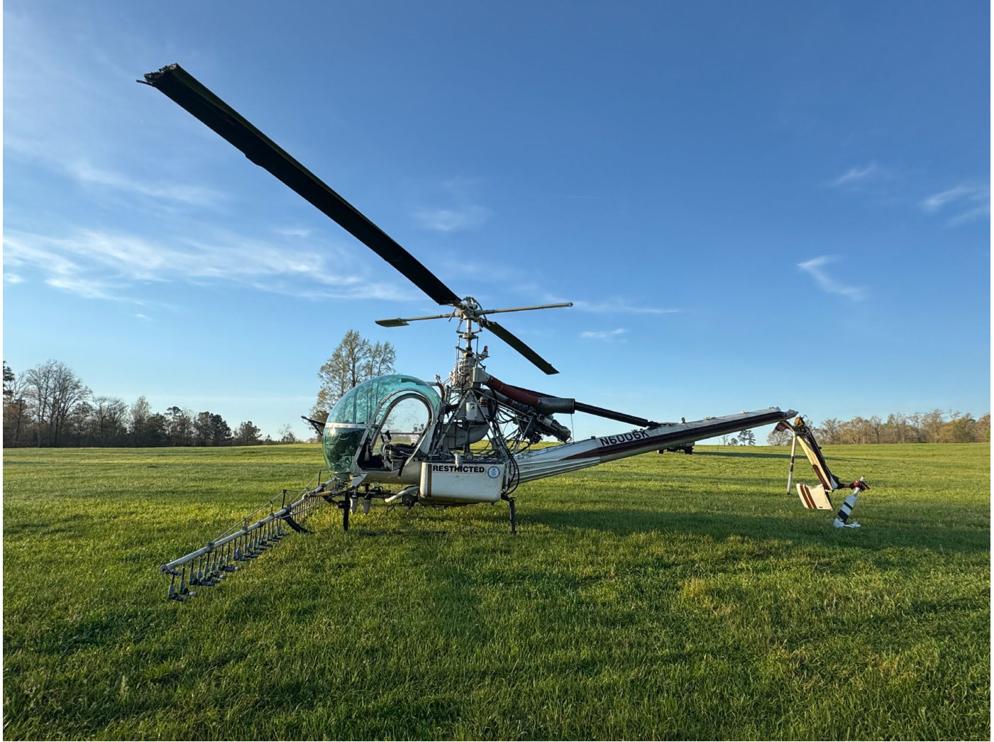 Photograph <built-in method index of str object at 0x7fdee1e73a00>, from the NTSB investigation of Hiller UH12-ET accident near Ruston, Louisiana, March 25, 2025