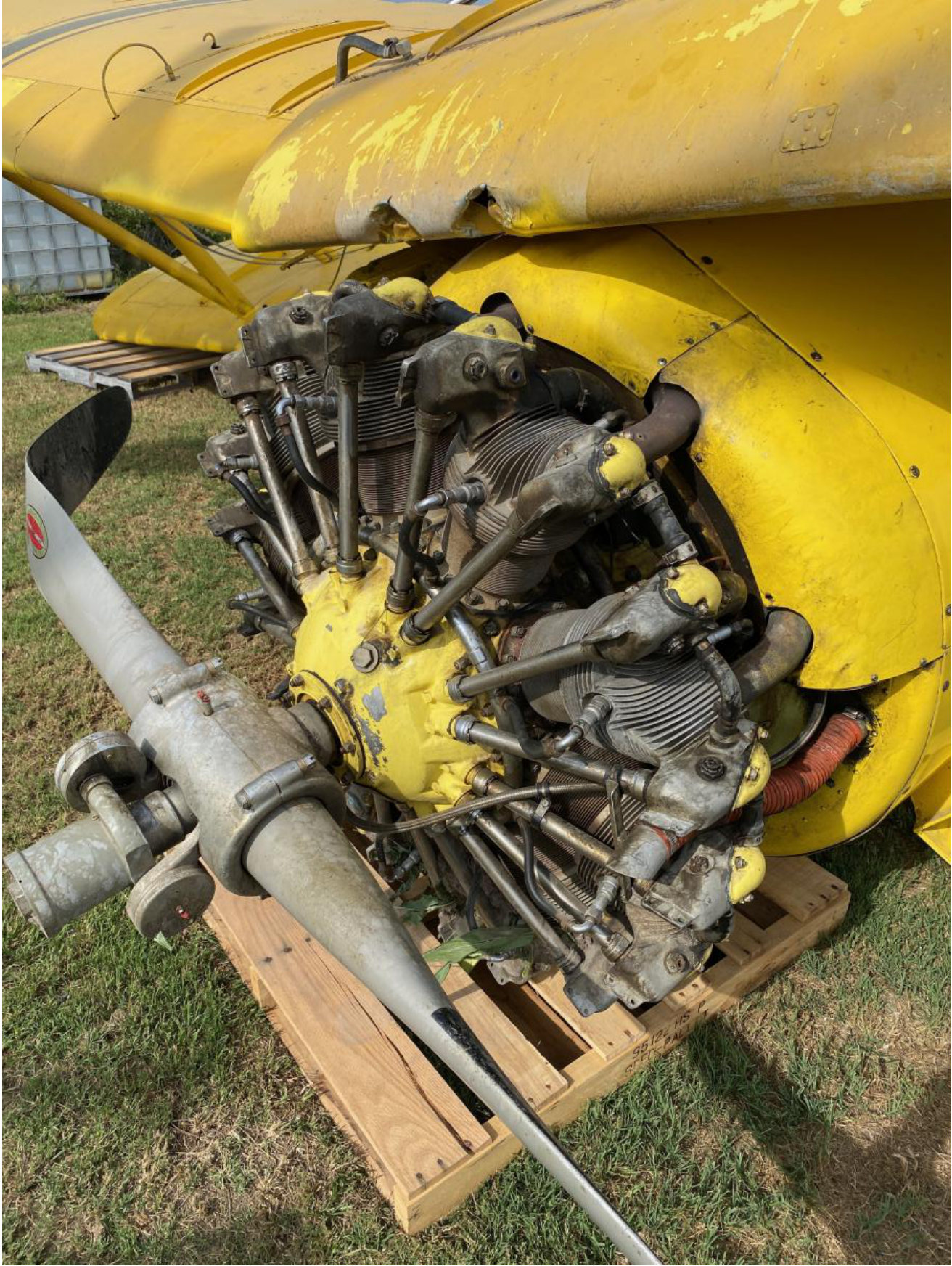 Photograph <built-in method index of str object at 0x7fdee1e41de0>, from the NTSB investigation of Grumman G164 accident near Louise, Texas, April 18, 2025