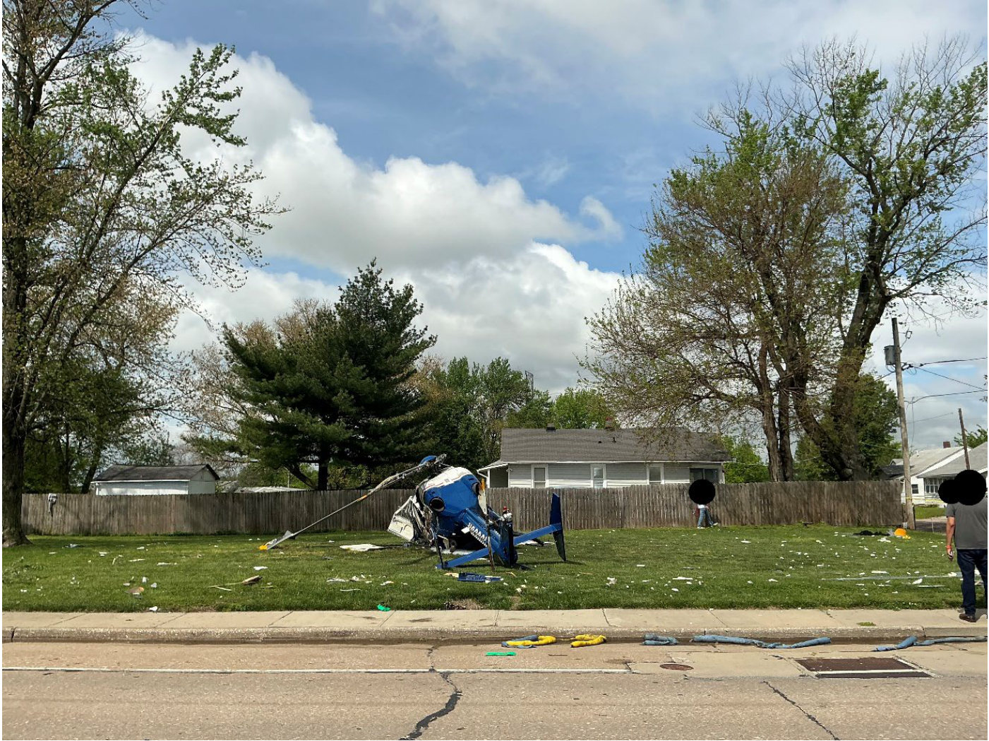 Photograph <built-in method index of str object at 0x7fdee1e615f0>, from the NTSB investigation of Messerschmitt-Bolkow-Blohm BK 117 accident near Hartford, Illinois, April 25, 2025