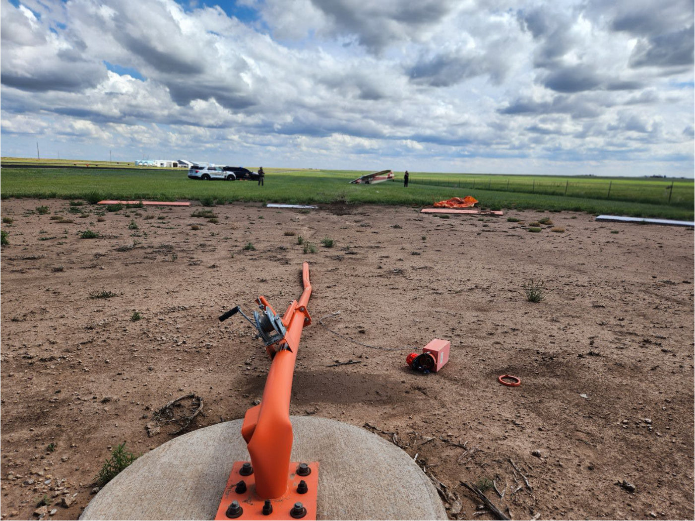 Photograph <built-in method index of str object at 0x7fdee1e39f20>, from the NTSB investigation of Piper PA-18 accident near Vega, Texas, May 26, 2025