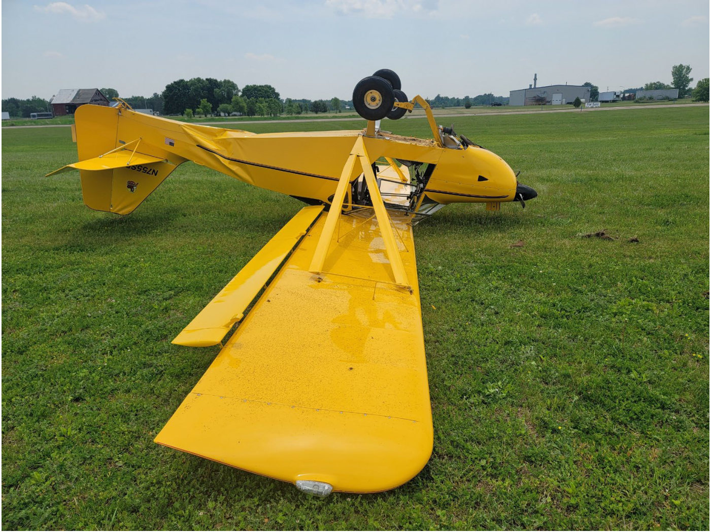 Photograph <built-in method index of str object at 0x7fdee1e54ee0>, from the NTSB investigation of Amateur-built KITFOX CLASSIC IV accident near Waupaca, Wisconsin, June 5, 2025